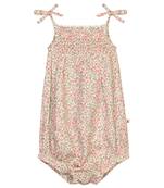 Budding Bees Baby Girls All Over Printed Romper