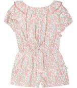 Budding Bees Girls Floral Crop Top-Skirt Set