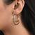 Gold Tone Hoop Earrings