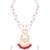 White Pearl And Kundan Polki Necklace And Earrings Set