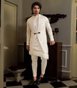 White Dhwaja Bandi Set