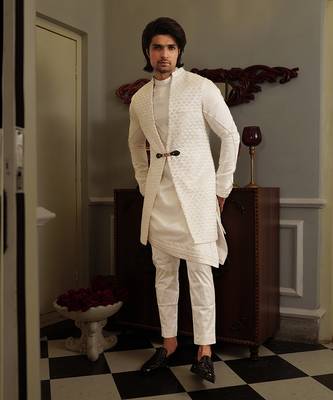 White Dhwaja Bandi Set 3