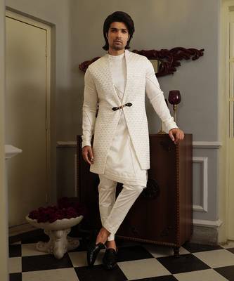 White Dhwaja Bandi Set 5