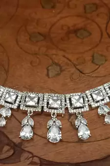 White necklaces
