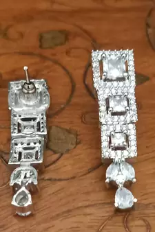 White necklaces