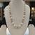 White pearl necklace-sets