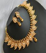Antique Pearl Mango Necklace Set dj-02156