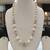 White pearl necklace-sets