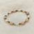 Multicolor pearl bracelets