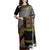 Grey embroidered cotton silk saree with blouse