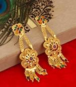 Multicolor zircon  earrings