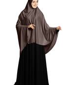 Mehar Hijab's Modest Women's Stylish Soft Rich Premium feel good Long Hijab ZAKIA Formal Grey