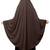 Mehar Hijab's Modest Women's Stylish Soft Rich Premium feel good Long Hijab ZAKIA Formal Grey