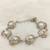 White mother of pearl bracelets