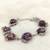 Pink mother of pearl bracelets