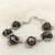Black mother of pearl bracelets