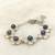 Blue pearl bracelets