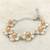 Pink pearl bracelets