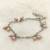 Pink pearl bracelets