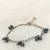 Blue pearl bracelets