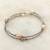 Multicolor pearl bracelets