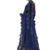 Blue embroidered georgette saree with blouse