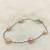 Pink pearl bracelets