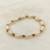 White pearl bracelets