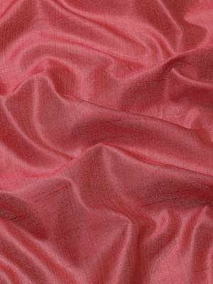 Pink printed silk blend saree with blouse 5