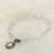 White crystal bracelets