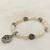 Black pearl bracelets