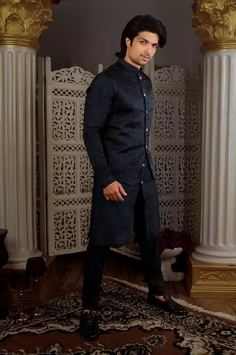 Blue Ramalya Bandi Set