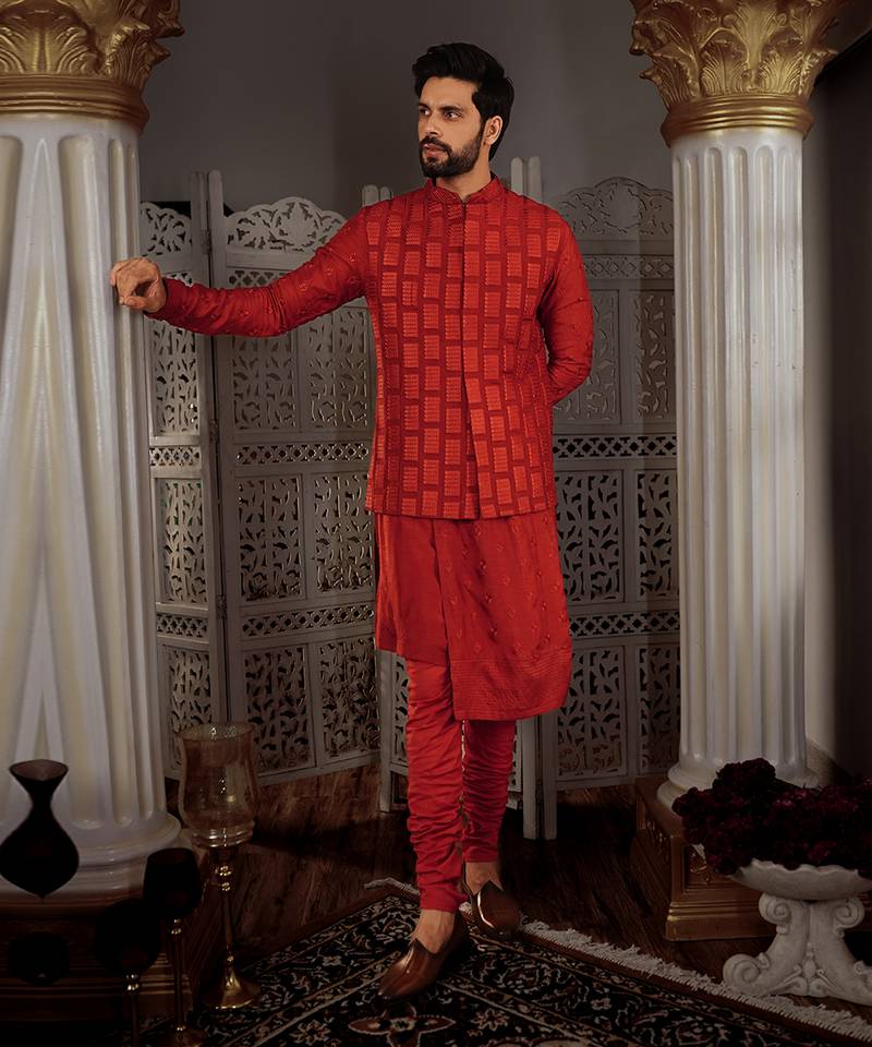 Red Dara Bandi Set