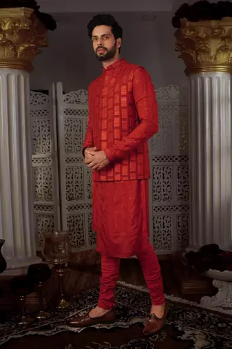 Red Dara Bandi Set