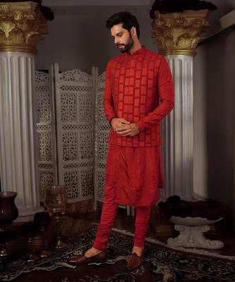Red Dara Bandi Set 4