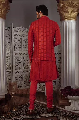 Red Dara Bandi Set