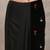 Black Velvet Silk Embroidered Ready Pleated Saree without Blouse