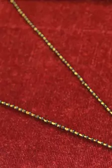 Pink diamond mangalsutra