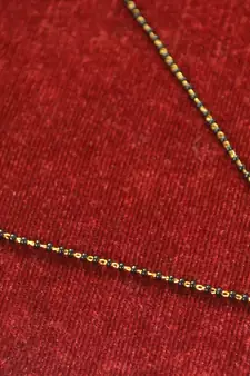 Pink diamond mangalsutra