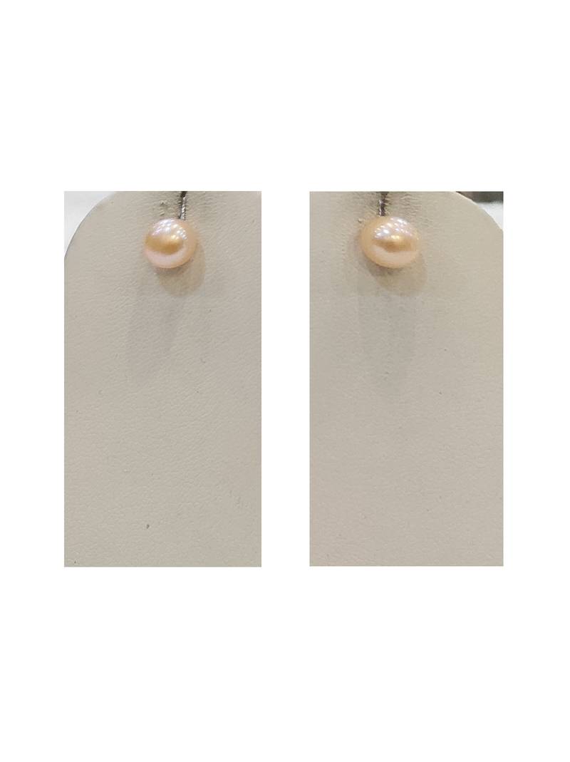 Pink pearl necklace-sets