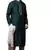Green embroidered art dupion silk kurta-pajama