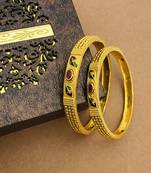 Gold bangles-and-bracelets