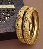Gold bangles-and-bracelets