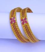 Gold bangles-and-bracelets