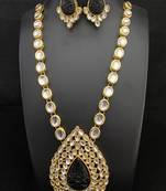 Black cubic zirconia necklaces