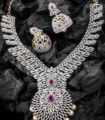 White diamond necklaces