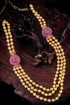 Red agate necklaces