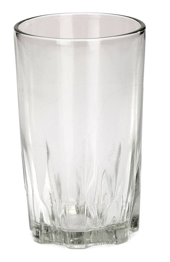 Designer Molded Water Juice TransparentMultipurpose Glass -A337, Pack ...