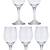 Multipurpose Wine, Drinking Glass-DS1, Pack Of 8, 200 Ml, Transparent