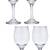 Multipurpose Wine, Drinking Glass-DS1, Pack Of 8, 200 Ml, Transparent